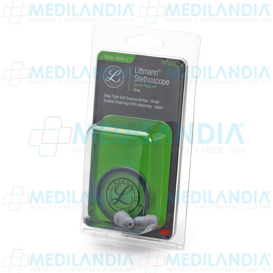 Kit de repuesto para Littmann Master Classic Gris 40023 - Accesorios estetoscopio - LITTMANN - MEDILANDIA | Tienda de productos médicos