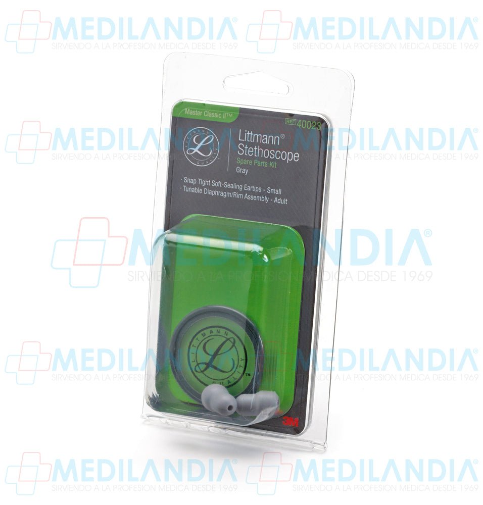 Kit de repuesto para Littmann Master Classic Gris 40023 - Accesorios estetoscopio - LITTMANN - MEDILANDIA | Tienda de productos médicos