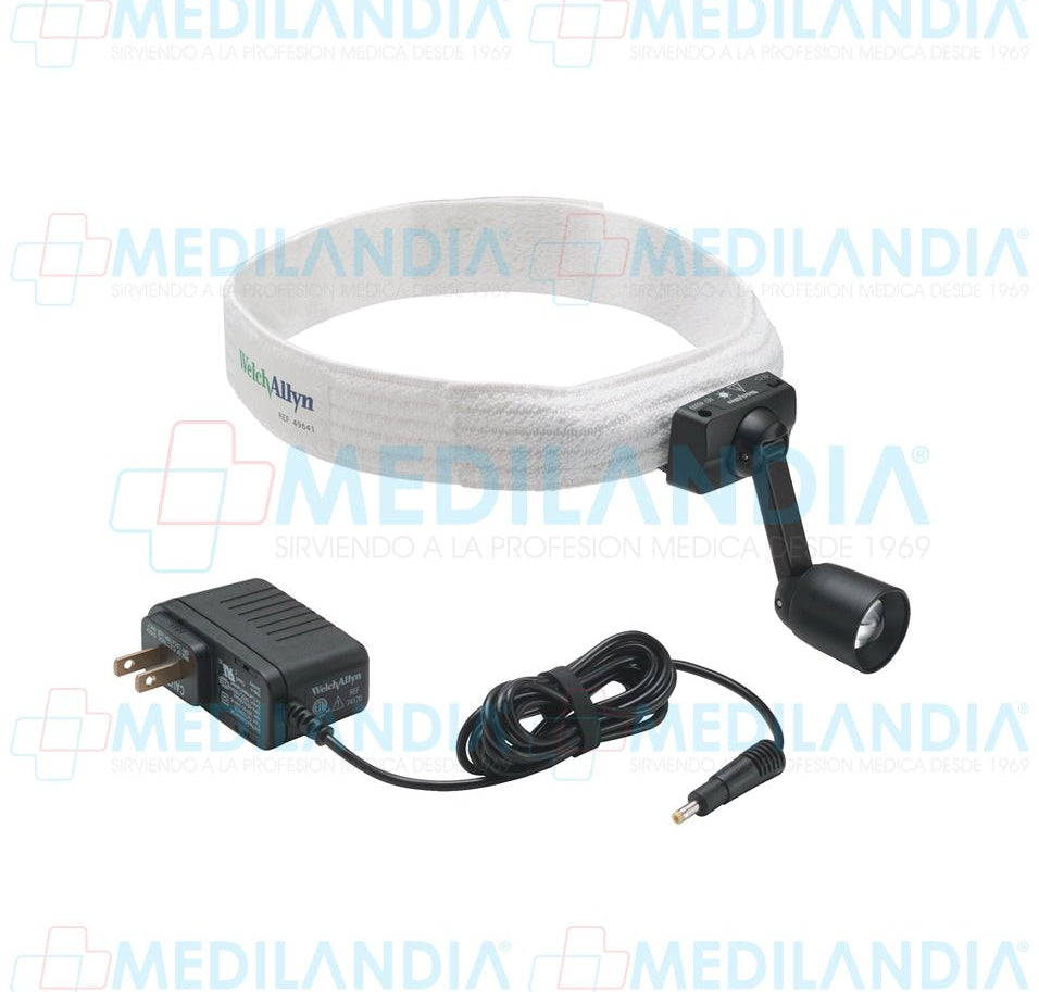 Lámpara frontal estado sólido 1 watt 20 lúmen 120 gr - Lámpara de examen - WELCH ALLYN- MEDILANDIA | Tienda de productos y equipos médicos de calidad en México | Soluciones profesionales para clínicas, hospitales y consultorios.