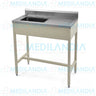 Lavabo Pasteur con cubierta de acero inoxidable - Lavabo - MEDILANDIA - MEDILANDIA | Tienda de productos y equipos médicos de calidad en México | Soluciones profesionales para clínicas, hospitales y consultorios.
