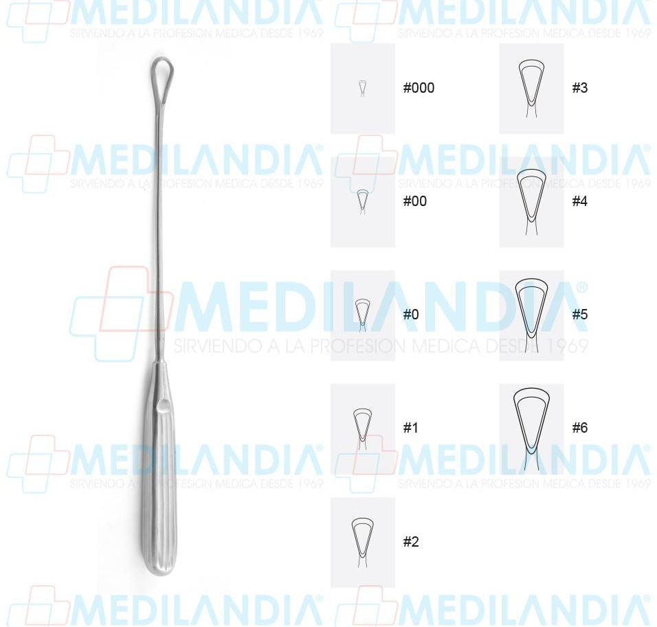 Legra Sims cortante 28 cm - Legra - HP- MEDILANDIA | Tienda de productos y equipos médicos de calidad en México | Soluciones profesionales para clínicas, hospitales y consultorios.
