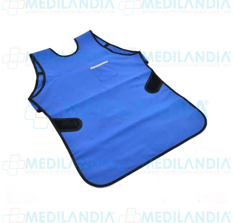 Mandil emplomado para aplicación de rayos X - Protectores emplomados para rayos X - MEDILANDIA - MEDILANDIA | Tienda de productos y equipos médicos de calidad en México | Soluciones profesionales para clínicas, hospitales y consultorios.