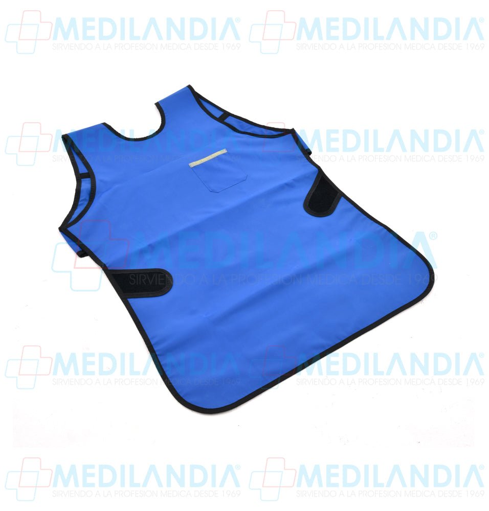Mandil emplomado para aplicación de rayos X - Protectores emplomados para rayos X - MEDILANDIA - MEDILANDIA | Tienda de productos y equipos médicos de calidad en México | Soluciones profesionales para clínicas, hospitales y consultorios.