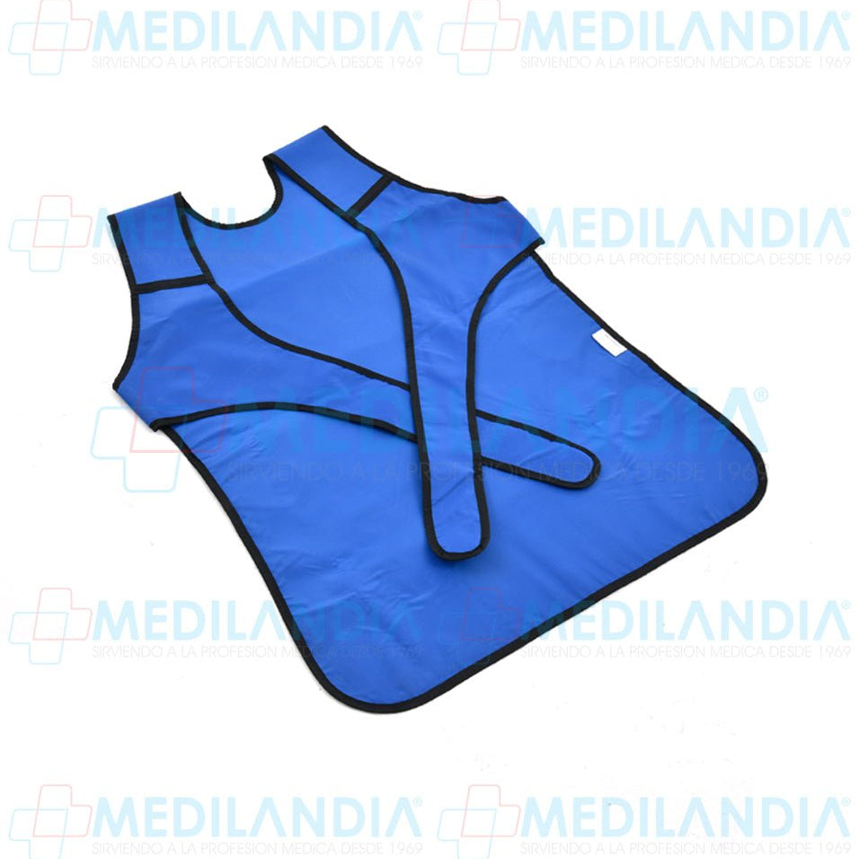Mandil emplomado para aplicación de rayos X - Protectores emplomados para rayos X - MEDILANDIA - MEDILANDIA | Tienda de productos y equipos médicos de calidad en México | Soluciones profesionales para clínicas, hospitales y consultorios.