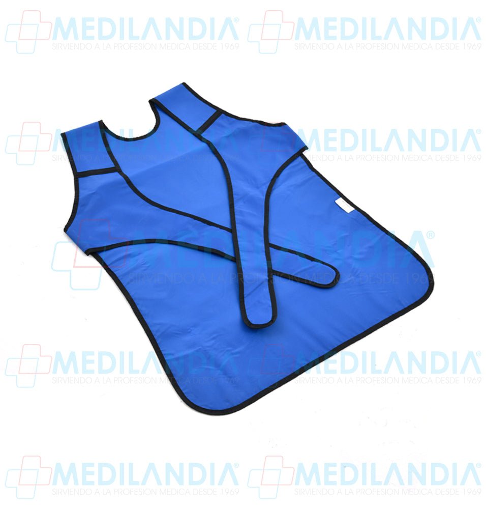 Mandil emplomado para aplicación de rayos X - Protectores emplomados para rayos X - MEDILANDIA - MEDILANDIA | Tienda de productos y equipos médicos de calidad en México | Soluciones profesionales para clínicas, hospitales y consultorios.