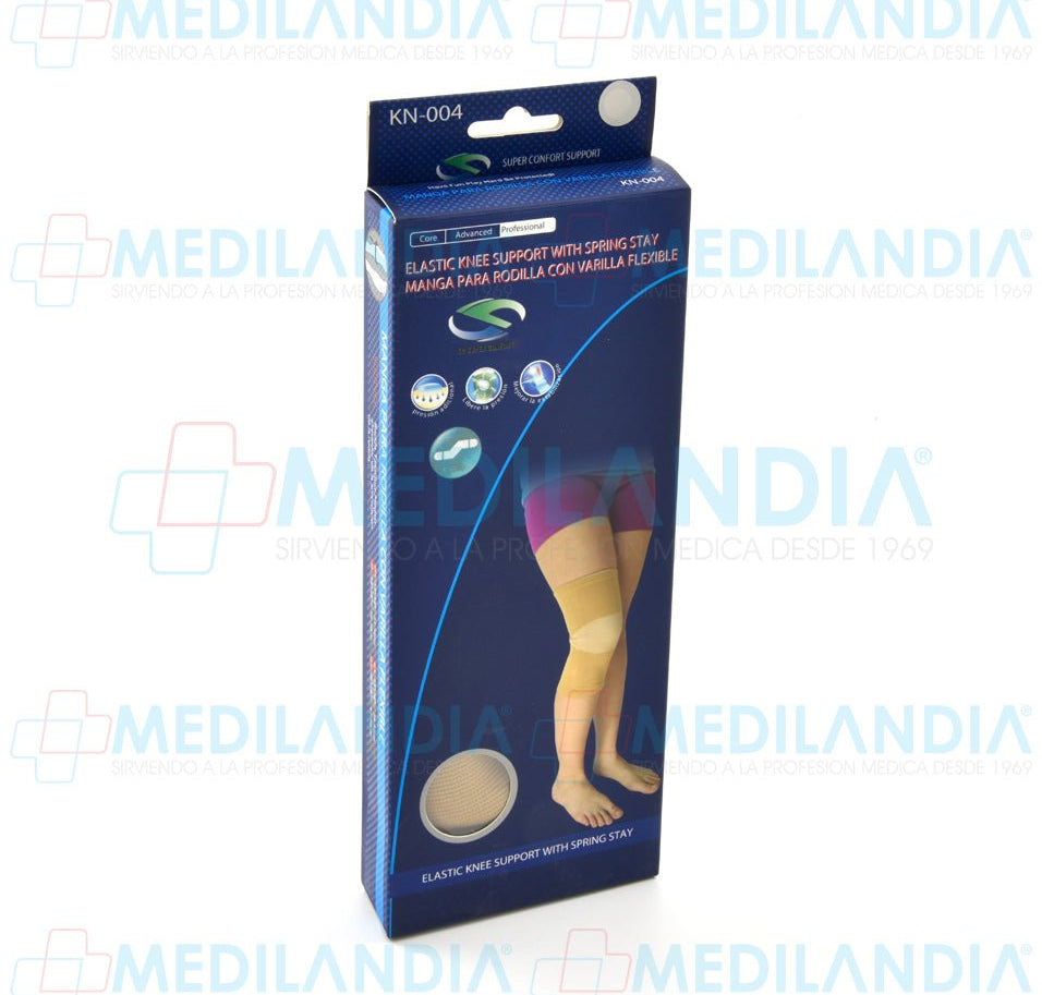 Manga rodillera con varilla flexible - Rodillera - SUPER CONFORT- MEDILANDIA | Tienda de productos y equipos médicos de calidad en México | Soluciones profesionales para clínicas, hospitales y consultorios.