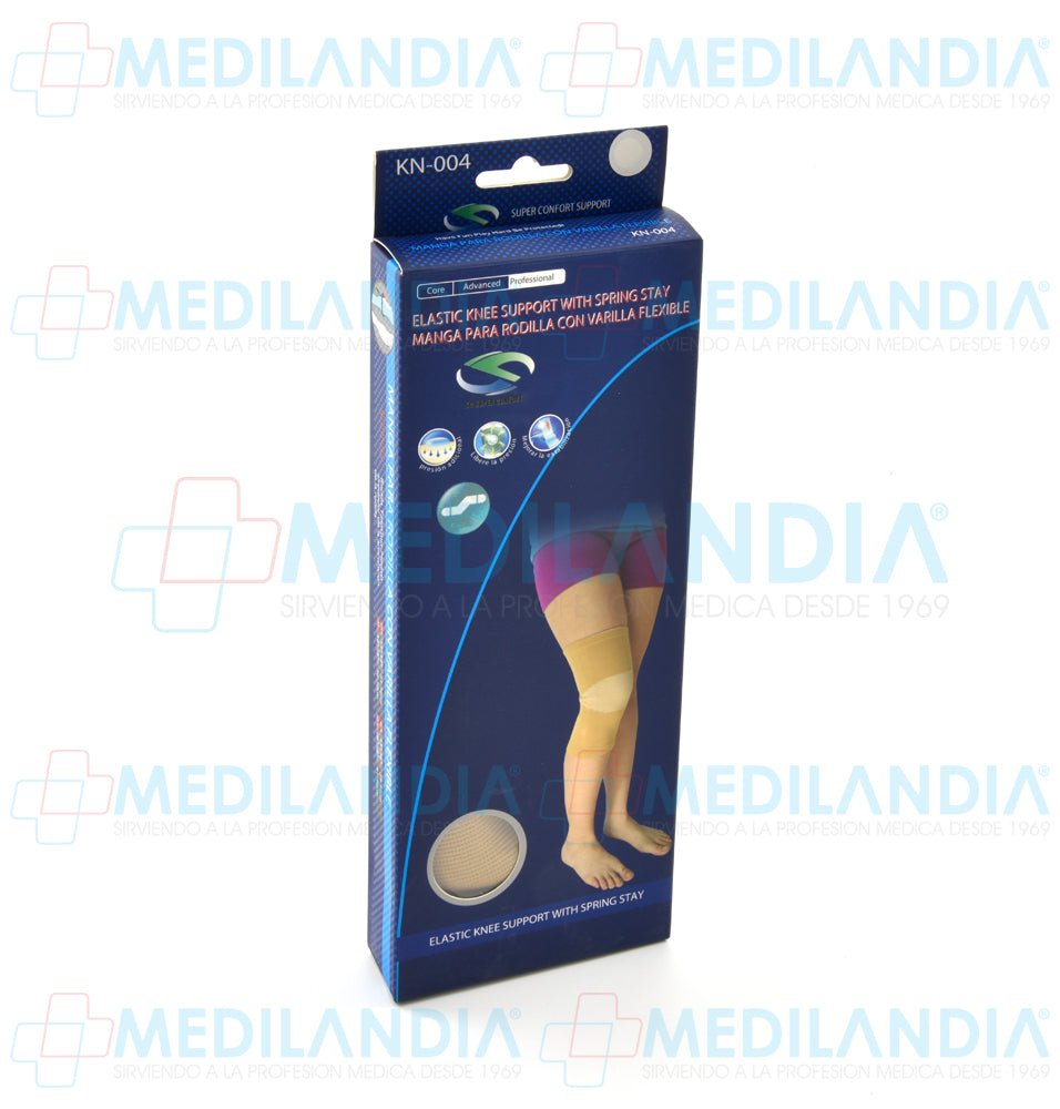 Manga rodillera con varilla flexible - Rodillera - SUPER CONFORT- MEDILANDIA | Tienda de productos y equipos médicos de calidad en México | Soluciones profesionales para clínicas, hospitales y consultorios.