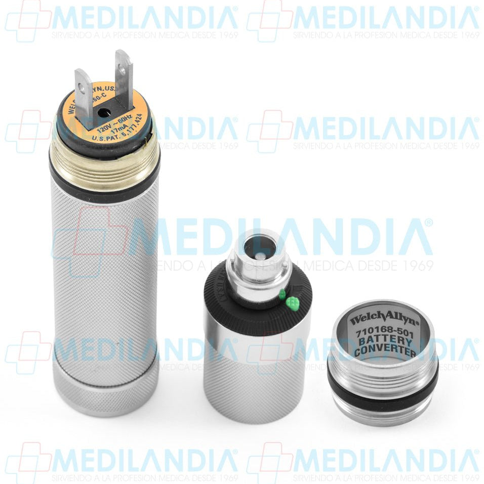 Mango con batería recargable de Níquel-Cadmio convertible a batería tipo ¨C - Mango con batería recargable - WELCH ALLYN- MEDILANDIA | Tienda de productos y equipos médicos de calidad en México | Soluciones profesionales para clínicas, hospitales y consultorios.