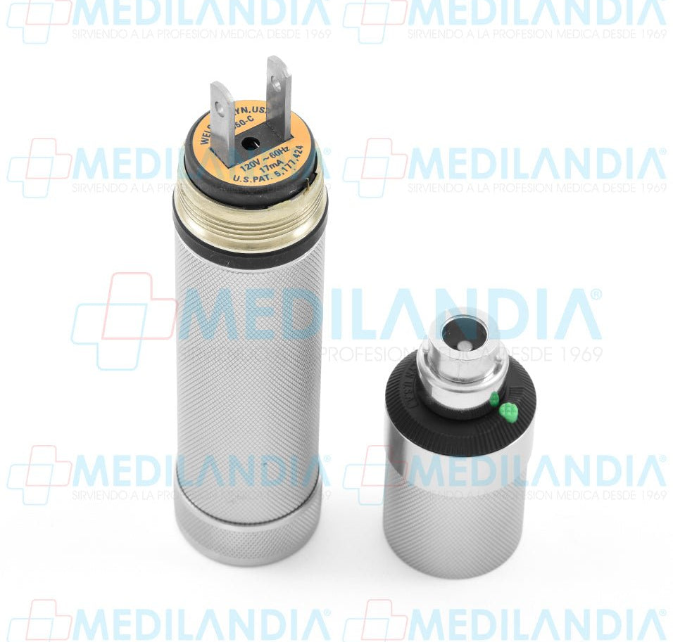 Mango con batería recargable de Níquel-Cadmio - Mango con batería recargable - WELCH ALLYN- MEDILANDIA | Tienda de productos y equipos médicos de calidad en México | Soluciones profesionales para clínicas, hospitales y consultorios.