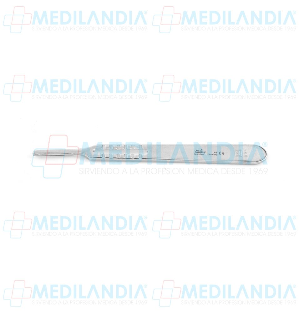 Mango de bisturí No. 4 extrafino Miltex - Bisturi - MILTEX- MEDILANDIA | Tienda de productos y equipos médicos de calidad en México | Soluciones profesionales para clínicas, hospitales y consultorios.