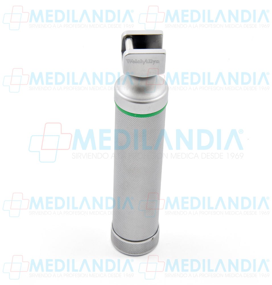Mango para laringoscopio de fibra óptica con batería recargable tamaño estándar - Laringoscopio - WELCH ALLYN- MEDILANDIA | Tienda de productos y equipos médicos de calidad en México | Soluciones profesionales para clínicas, hospitales y consultorios.
