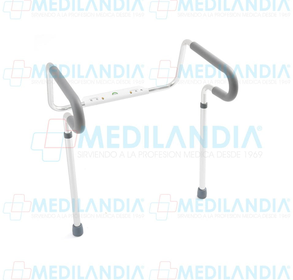 Marco de seguridad para inodoro (chasis WC) con agarre de poliuretano suave - Chasis WC - EM - MEDILANDIA | Tienda de productos médicos
