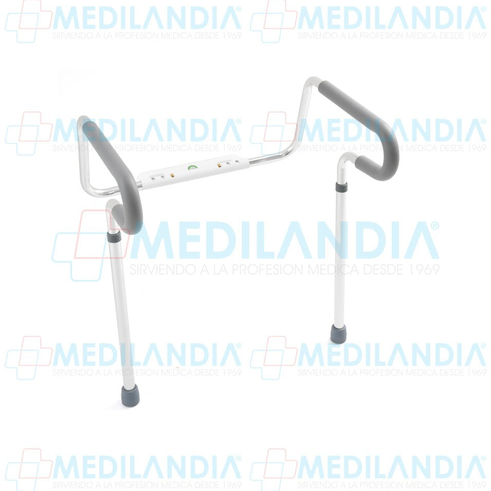 Marco de seguridad para inodoro (chasis WC) con agarre de poliuretano suave - Chasis WC - EM - MEDILANDIA | Tienda de productos médicos