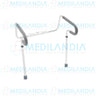 Marco de seguridad para inodoro (chasis WC) con agarre de poliuretano suave - Chasis WC - EM - MEDILANDIA | Tienda de productos médicos