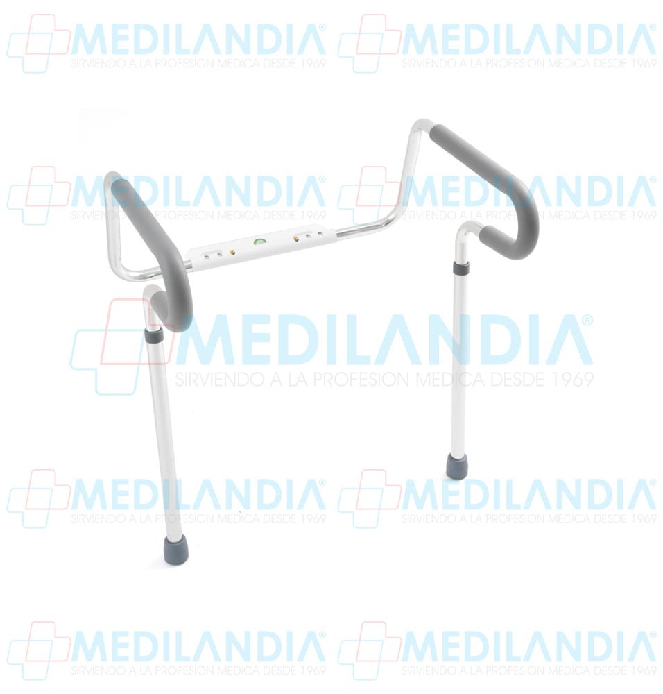 Marco de seguridad para inodoro (chasis WC) con agarre de poliuretano suave - Chasis WC - EM - MEDILANDIA | Tienda de productos médicos