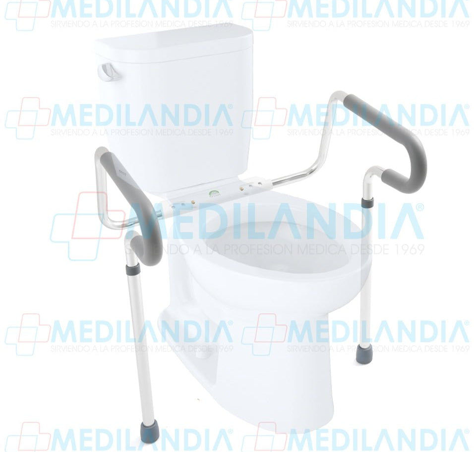 Marco de seguridad para inodoro (chasis WC) con agarre de poliuretano suave - Chasis WC - EM - MEDILANDIA | Tienda de productos médicos