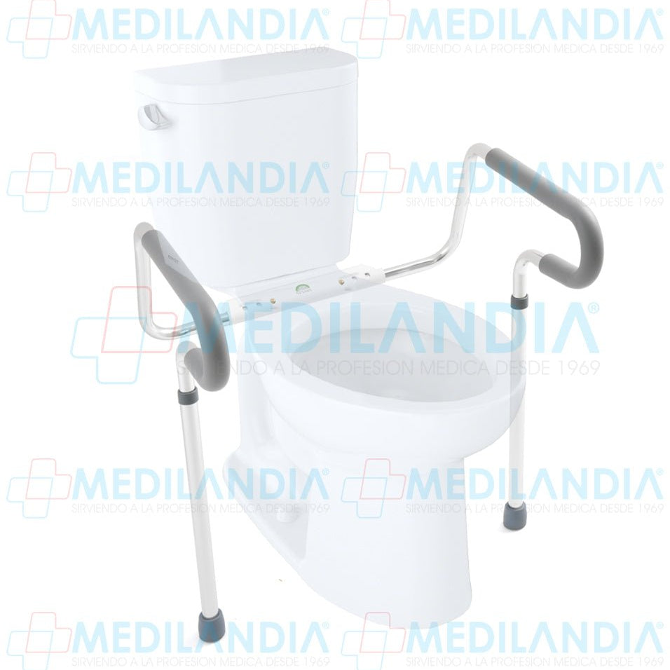 Marco de seguridad para inodoro (chasis WC) con agarre de poliuretano suave - Chasis WC - EM - MEDILANDIA | Tienda de productos médicos