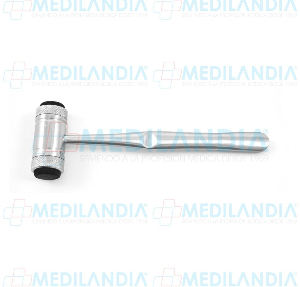 Martillo Mead con tapas macizas intercambiables peso de 300 a 320 graamos 18 cm - Martillo de reflejos - HP- MEDILANDIA | Tienda de productos y equipos médicos de calidad en México | Soluciones profesionales para clínicas, hospitales y consultorios.