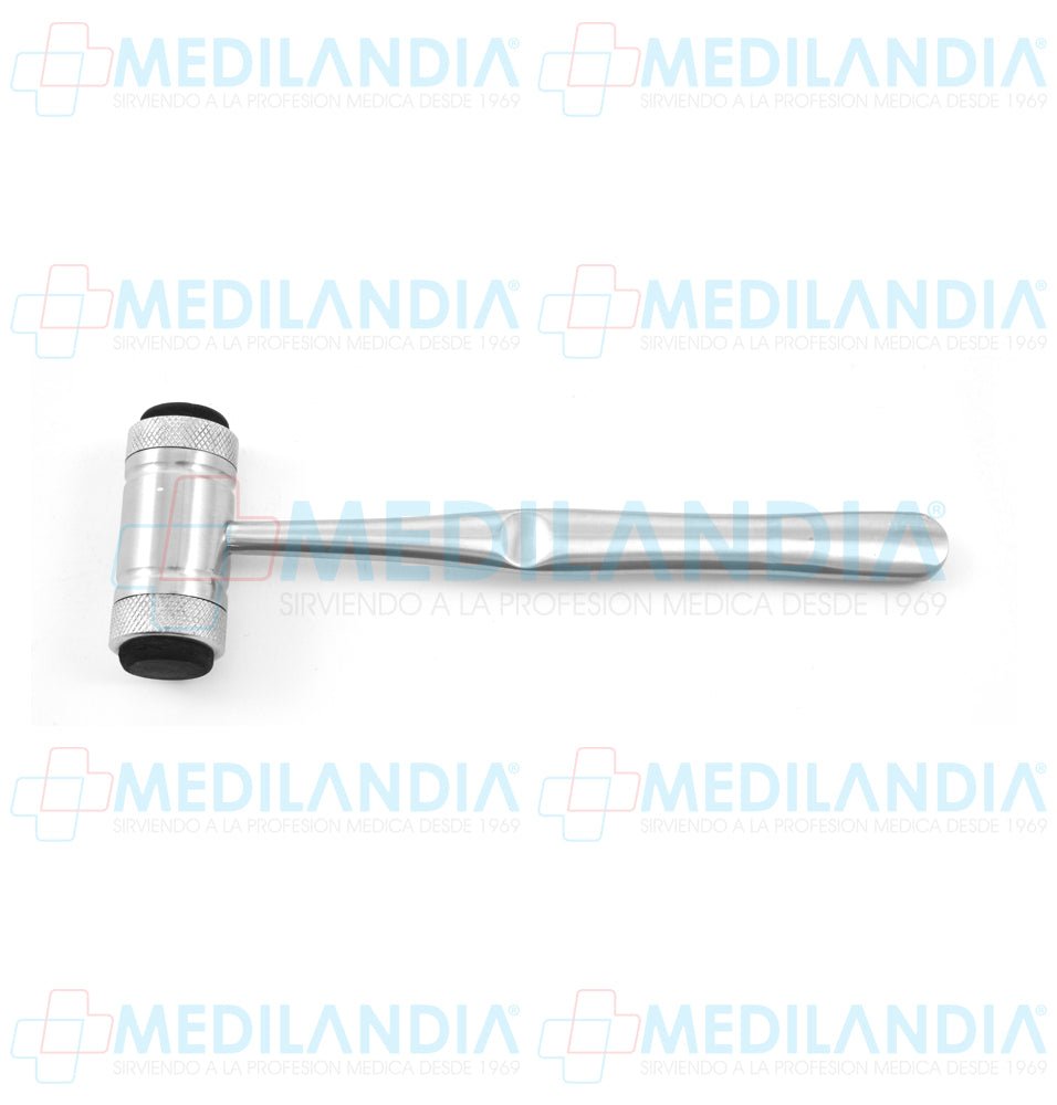 Martillo Mead con tapas macizas intercambiables peso de 300 a 320 graamos 18 cm - Martillo de reflejos - HP- MEDILANDIA | Tienda de productos y equipos médicos de calidad en México | Soluciones profesionales para clínicas, hospitales y consultorios.