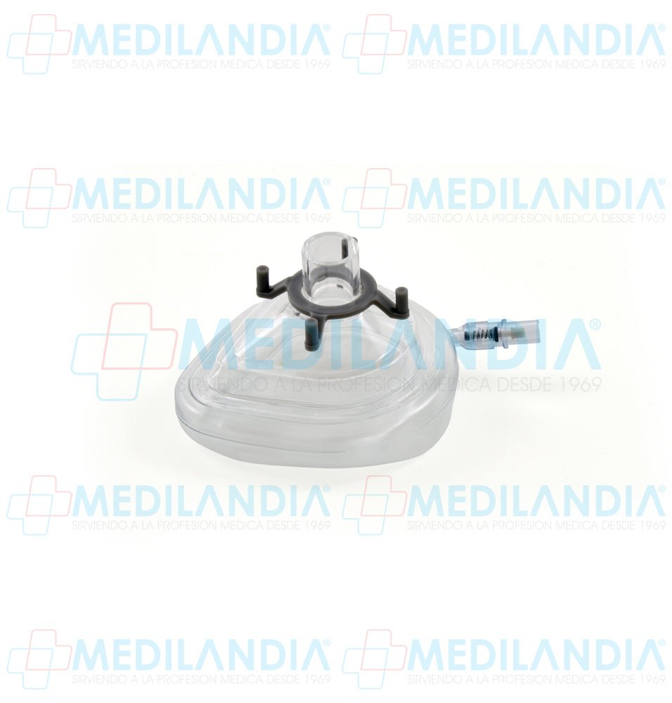 Mascarilla para anestesia clásica con almohadilla neumática y válvula - Mascarilla - EXIN- MEDILANDIA | Tienda de productos y equipos médicos de calidad en México | Soluciones profesionales para clínicas, hospitales y consultorios.