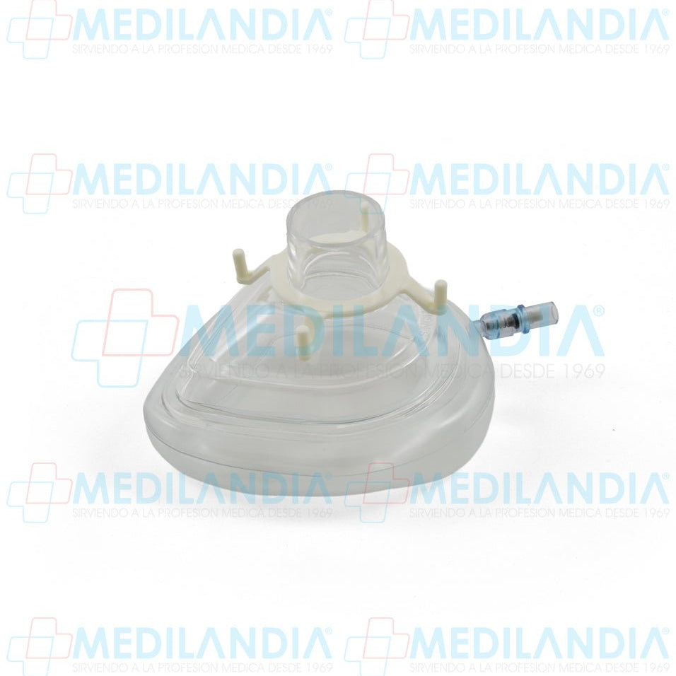 Mascarilla para anestesia clásica con almohadilla neumática y válvula - Mascarilla - EXIN- MEDILANDIA | Tienda de productos y equipos médicos de calidad en México | Soluciones profesionales para clínicas, hospitales y consultorios.