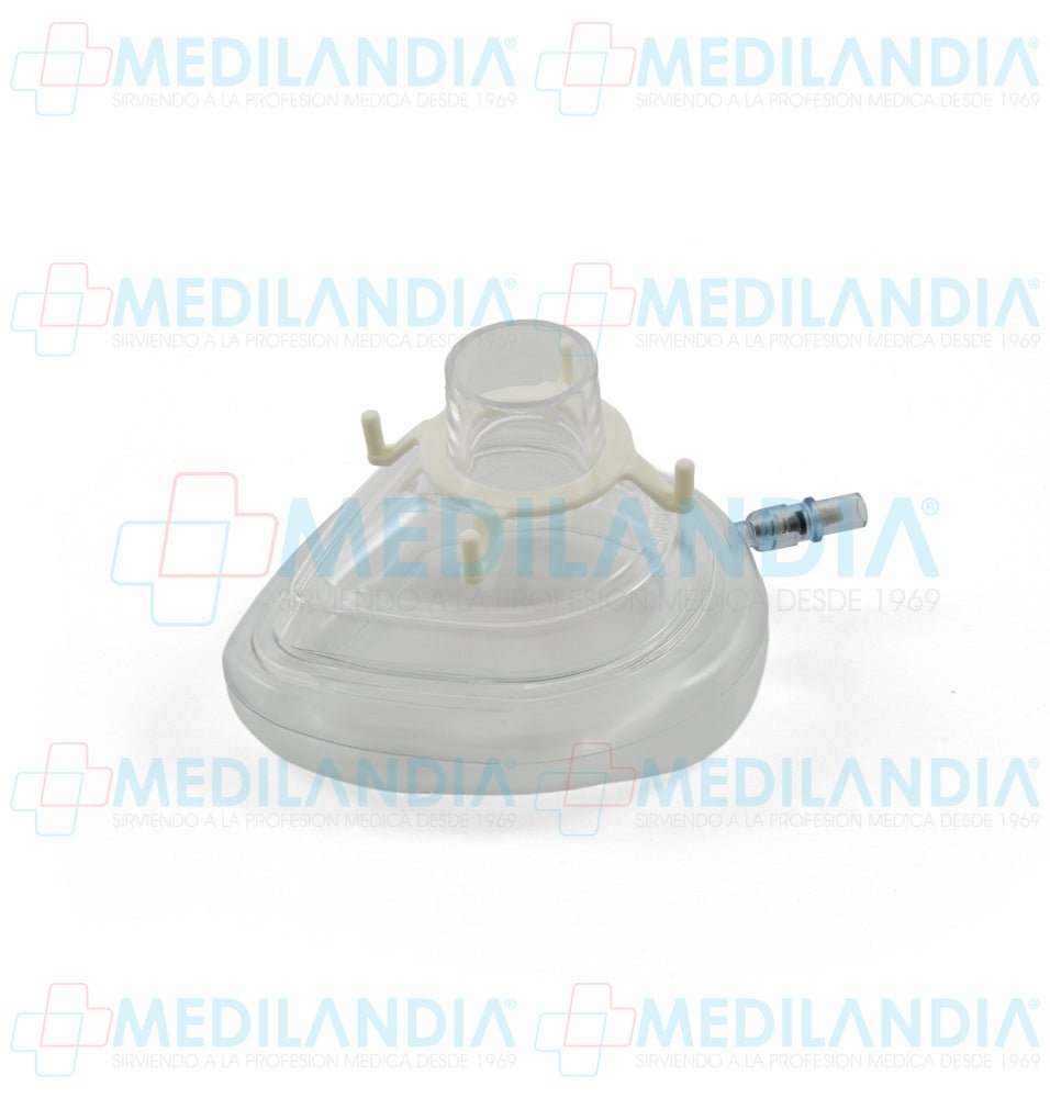Mascarilla para anestesia clásica con almohadilla neumática y válvula - Mascarilla - EXIN- MEDILANDIA | Tienda de productos y equipos médicos de calidad en México | Soluciones profesionales para clínicas, hospitales y consultorios.