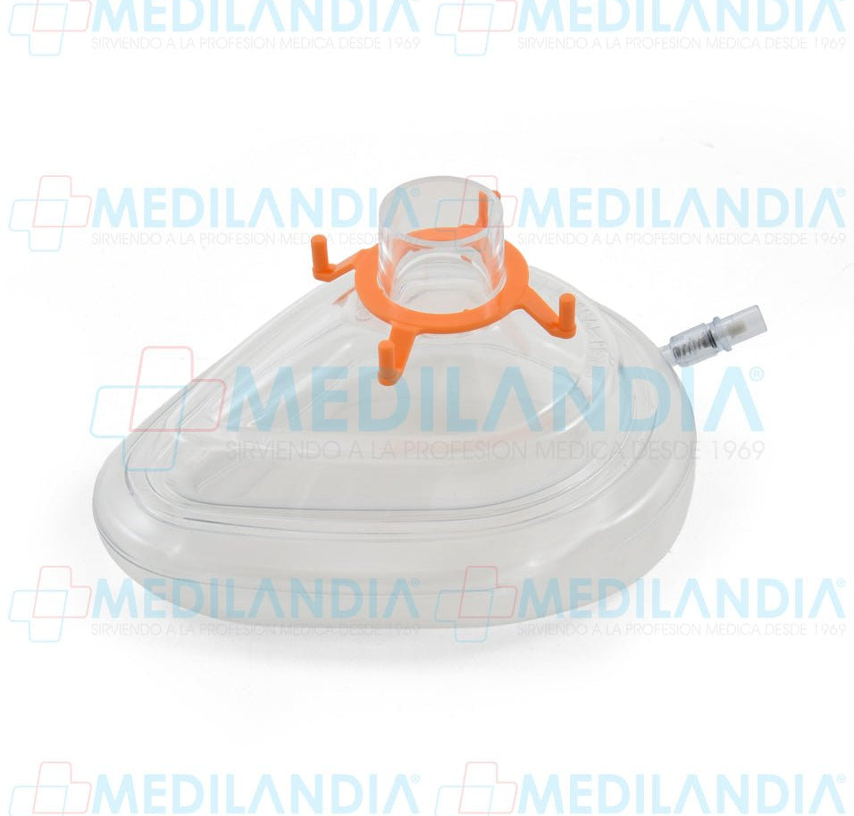 Mascarilla para anestesia clásica con almohadilla neumática y válvula - Mascarilla - EXIN- MEDILANDIA | Tienda de productos y equipos médicos de calidad en México | Soluciones profesionales para clínicas, hospitales y consultorios.