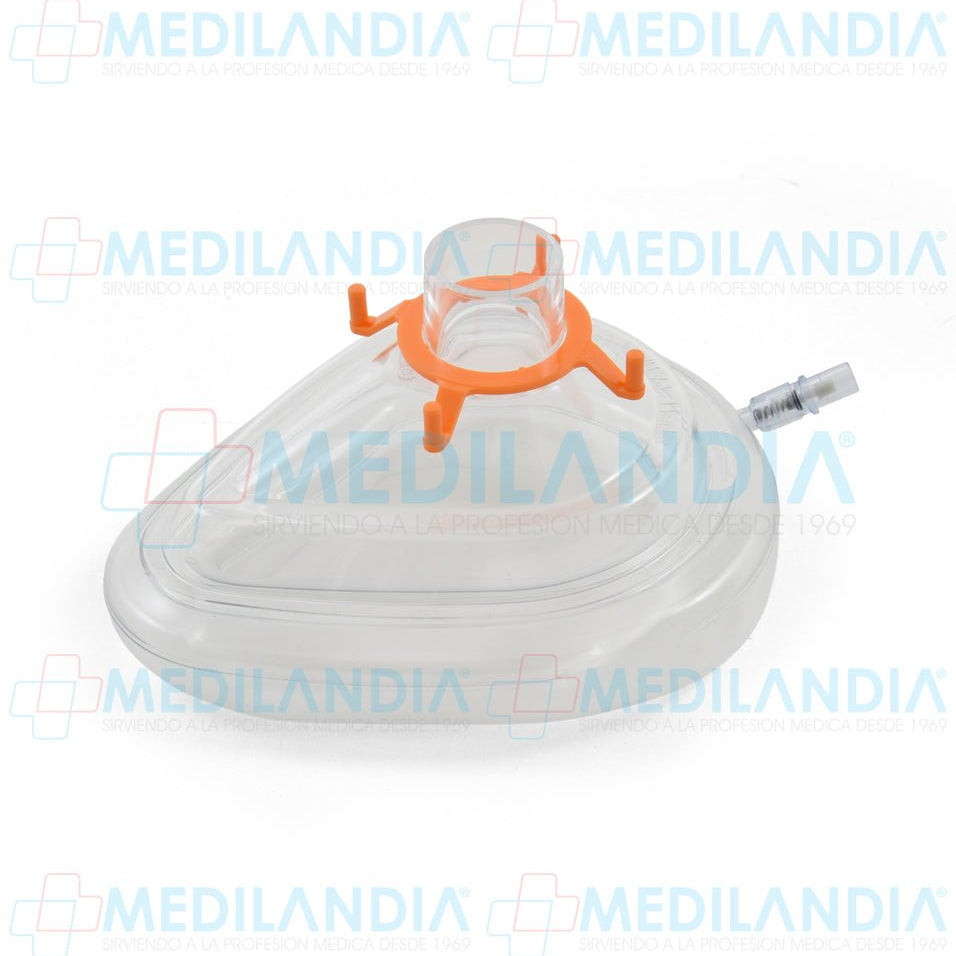 Mascarilla para anestesia clásica con almohadilla neumática y válvula - Mascarilla - EXIN- MEDILANDIA | Tienda de productos y equipos médicos de calidad en México | Soluciones profesionales para clínicas, hospitales y consultorios.