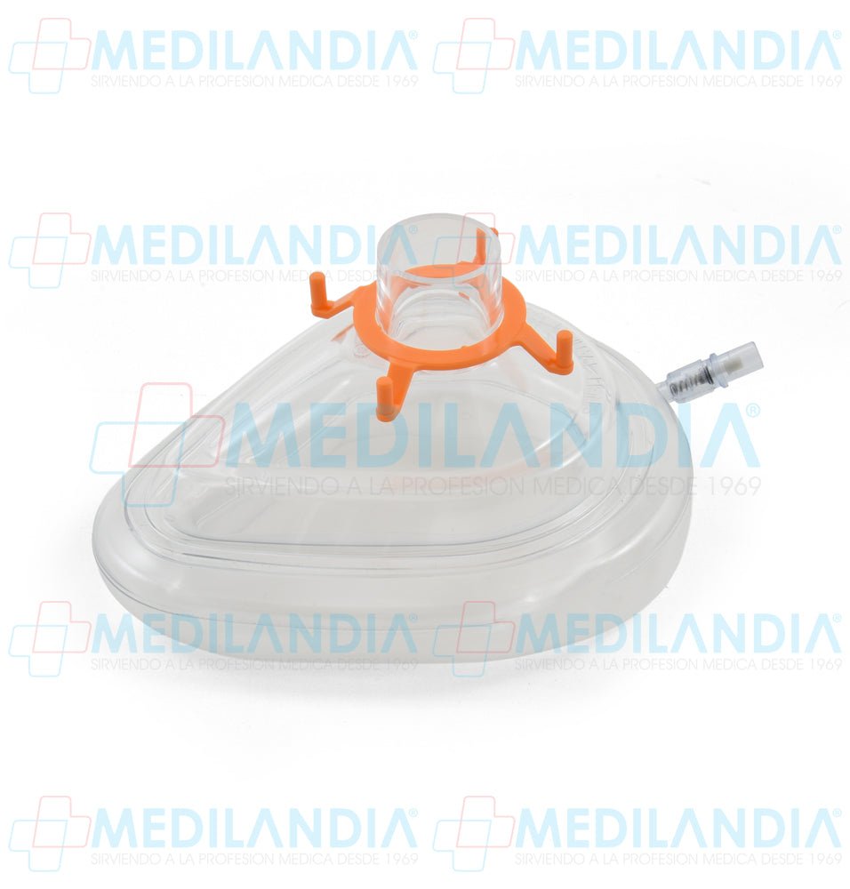 Mascarilla para anestesia clásica con almohadilla neumática y válvula - Mascarilla - EXIN- MEDILANDIA | Tienda de productos y equipos médicos de calidad en México | Soluciones profesionales para clínicas, hospitales y consultorios.