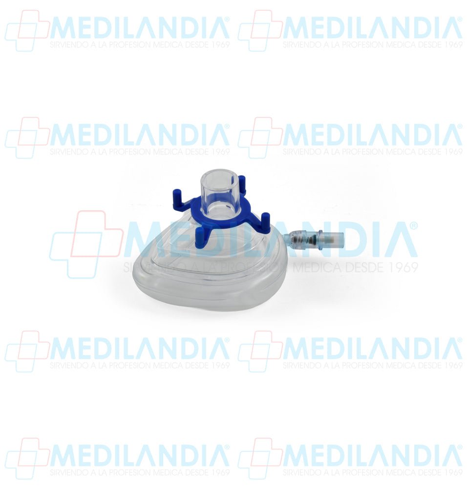 Mascarilla para anestesia clásica con almohadilla neumática y válvula - Mascarilla - EXIN- MEDILANDIA | Tienda de productos y equipos médicos de calidad en México | Soluciones profesionales para clínicas, hospitales y consultorios.