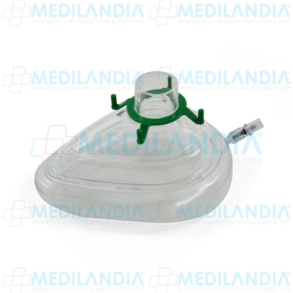 Mascarilla para anestesia clásica con almohadilla neumática y válvula - Mascarilla - EXIN- MEDILANDIA | Tienda de productos y equipos médicos de calidad en México | Soluciones profesionales para clínicas, hospitales y consultorios.
