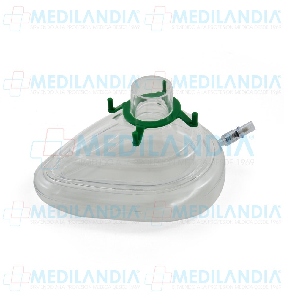 Mascarilla para anestesia clásica con almohadilla neumática y válvula - Mascarilla - EXIN- MEDILANDIA | Tienda de productos y equipos médicos de calidad en México | Soluciones profesionales para clínicas, hospitales y consultorios.