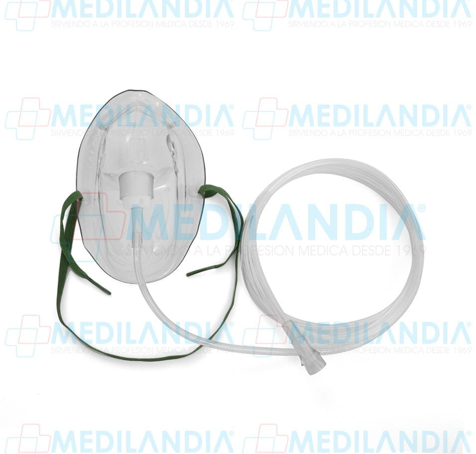 Mascarilla para oxigeno con cánula adulto alargada - Mascarilla - HUDSON RCI- MEDILANDIA | Tienda de productos y equipos médicos de calidad en México | Soluciones profesionales para clínicas, hospitales y consultorios.