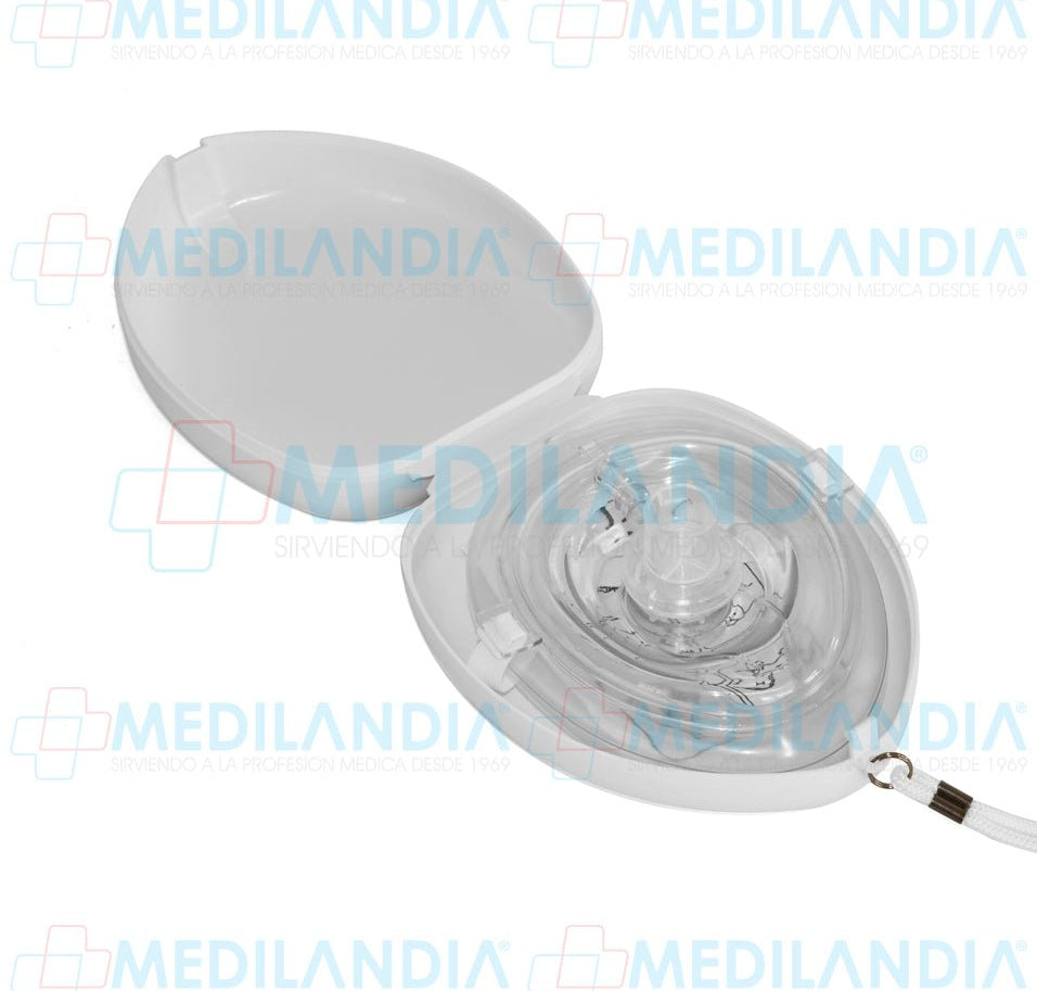Mascarilla portátil para RCP pocket mask - Mascarilla para RCP - RESPIFIX - MEDILANDIA | Tienda de productos médicos