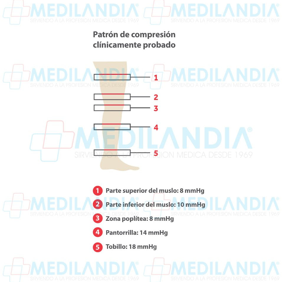 Medias de compresión antiembolismo tamaño hasta rodilla - Medias - CARDINAL HEALTH - MEDILANDIA | Tienda de productos y equipos médicos de calidad en México | Soluciones profesionales para clínicas, hospitales y consultorios.