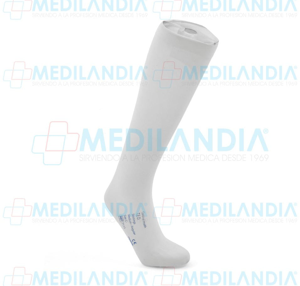 Medias de compresión antiembolismo tamaño hasta rodilla - Medias - CARDINAL HEALTH - MEDILANDIA | Tienda de productos y equipos médicos de calidad en México | Soluciones profesionales para clínicas, hospitales y consultorios.