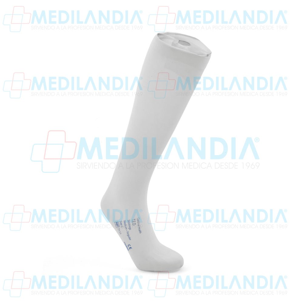Medias de compresión antiembolismo tamaño hasta rodilla - Medias - CARDINAL HEALTH - MEDILANDIA | Tienda de productos y equipos médicos de calidad en México | Soluciones profesionales para clínicas, hospitales y consultorios.