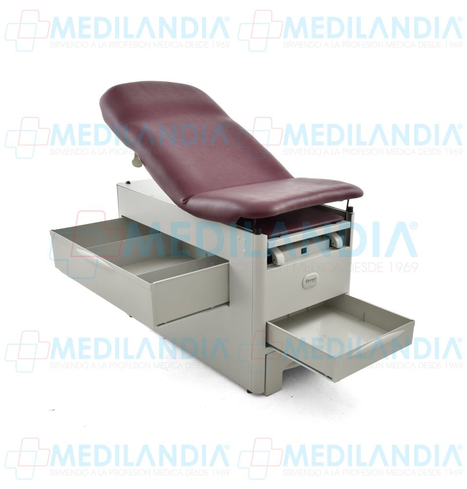 Mesa de exploración con capacidad para 226 Kg. - Mesa de exploracion - BREWER - MEDILANDIA | Tienda de productos y equipos médicos de calidad en México | Soluciones profesionales para clínicas, hospitales y consultorios.