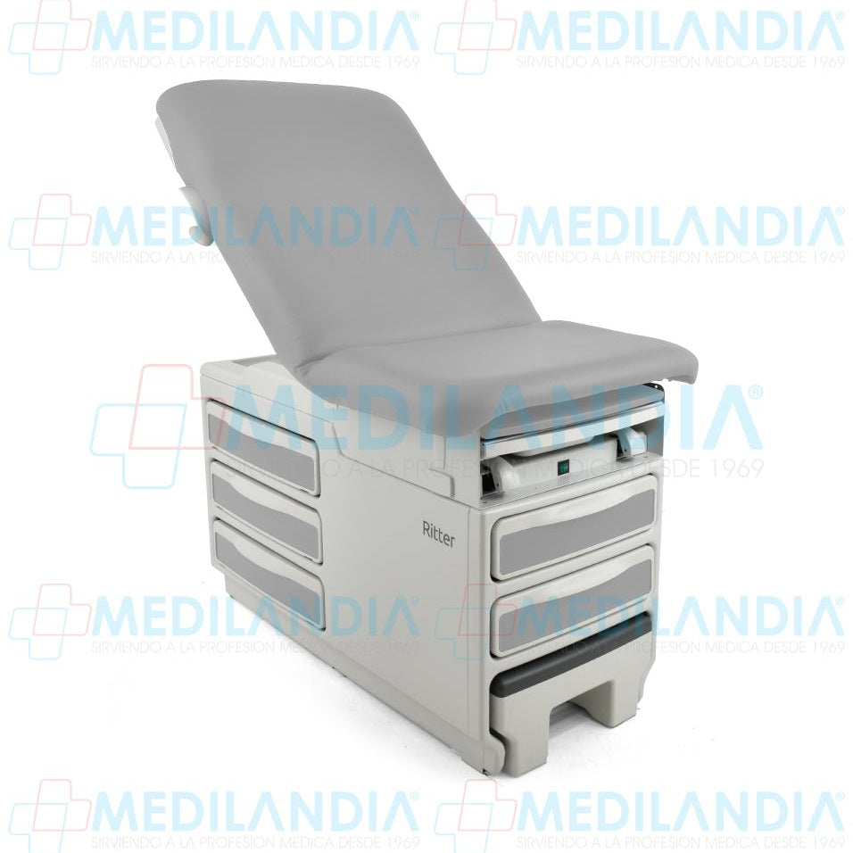 Mesa de exploración manual Ritter 204 - Mesa de exploracion - RITTER - MEDILANDIA | Tienda de productos y equipos médicos de calidad en México | Soluciones profesionales para clínicas, hospitales y consultorios.