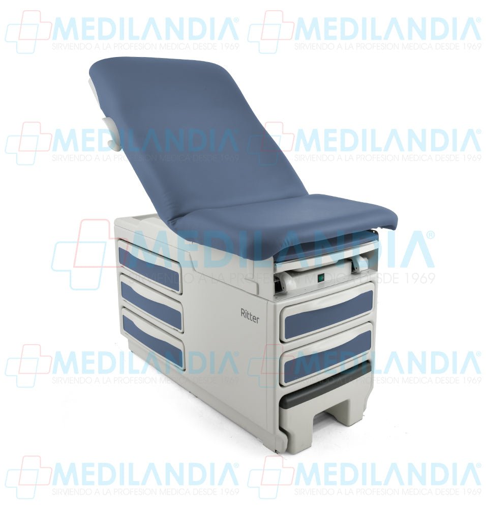 Mesa de exploración manual Ritter 204 - Mesa de exploracion - RITTER - MEDILANDIA | Tienda de productos y equipos médicos de calidad en México | Soluciones profesionales para clínicas, hospitales y consultorios.
