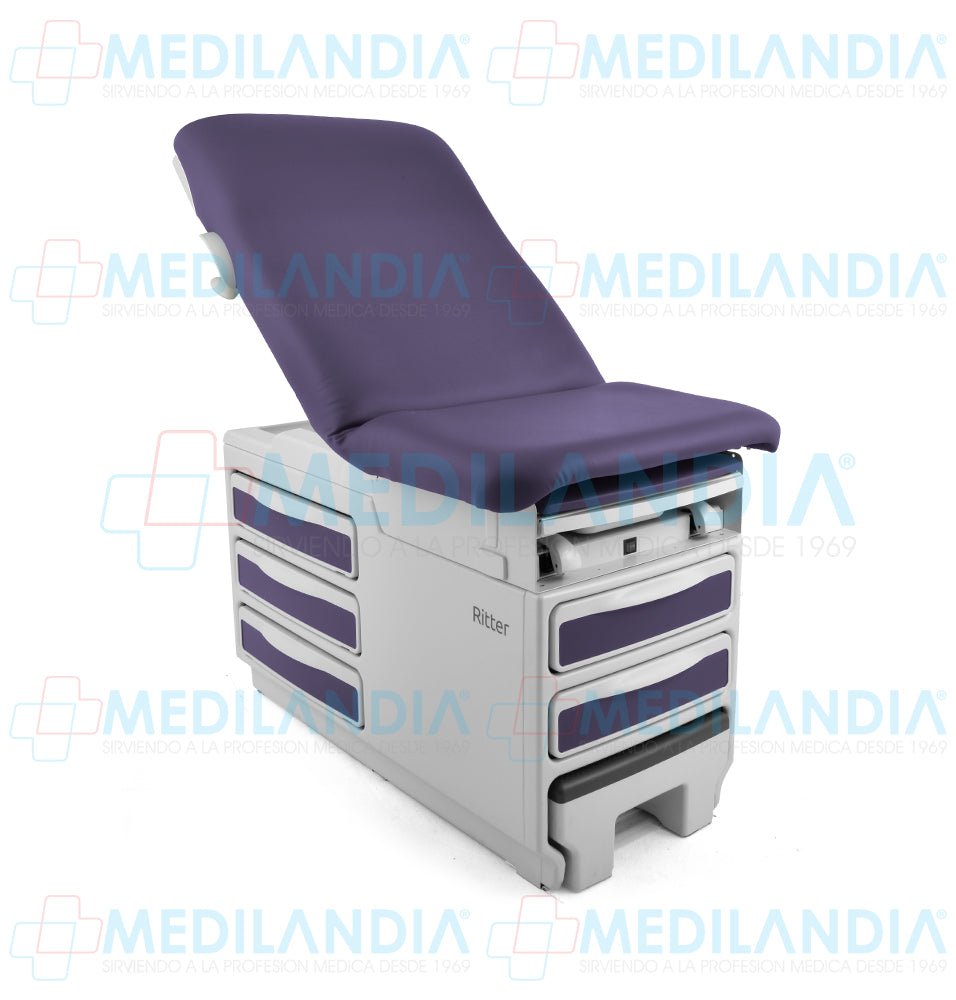 Mesa de exploración manual Ritter 204 - Mesa de exploracion - RITTER - MEDILANDIA | Tienda de productos y equipos médicos de calidad en México | Soluciones profesionales para clínicas, hospitales y consultorios.