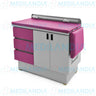 Mesa para exploración pediátrica con gabinete - Mesa de exploracion - CIIASA - MEDILANDIA | Tienda de productos y equipos médicos de calidad en México | Soluciones profesionales para clínicas, hospitales y consultorios.