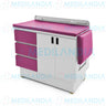 Mesa para exploración pediátrica con gabinete - Mesa de exploracion - CIIASA - MEDILANDIA | Tienda de productos y equipos médicos de calidad en México | Soluciones profesionales para clínicas, hospitales y consultorios.