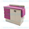 Mesa para exploración pediátrica con gabinete - Mesa de exploracion - CIIASA - MEDILANDIA | Tienda de productos y equipos médicos de calidad en México | Soluciones profesionales para clínicas, hospitales y consultorios.
