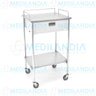 Mesa Pasteur de acero inoxidable con cajón - Mesa Pasteur - MEDILANDIA - MEDILANDIA | Tienda de productos médicos