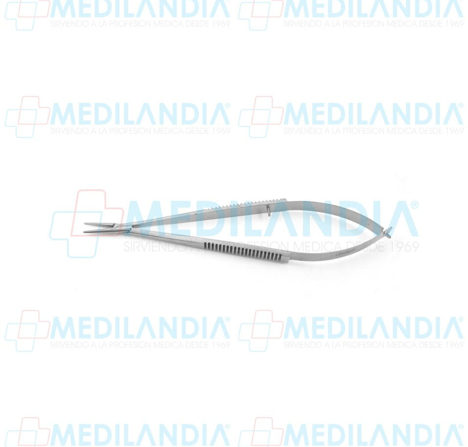 Micro porta agujas tipo Miltex recto sin seguro 18 cm - Pinzas - HP- MEDILANDIA | Tienda de productos y equipos médicos de calidad en México | Soluciones profesionales para clínicas, hospitales y consultorios.