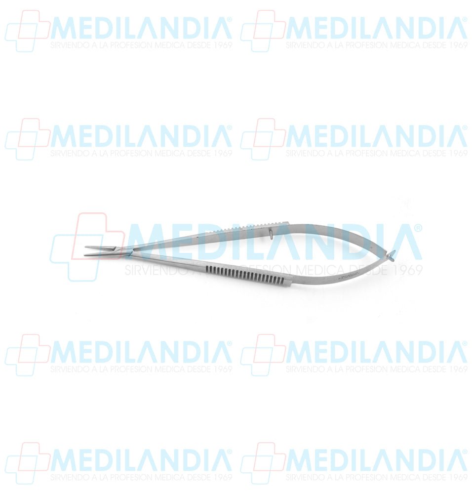 Micro porta agujas tipo Miltex recto sin seguro 18 cm - Pinzas - HP- MEDILANDIA | Tienda de productos y equipos médicos de calidad en México | Soluciones profesionales para clínicas, hospitales y consultorios.
