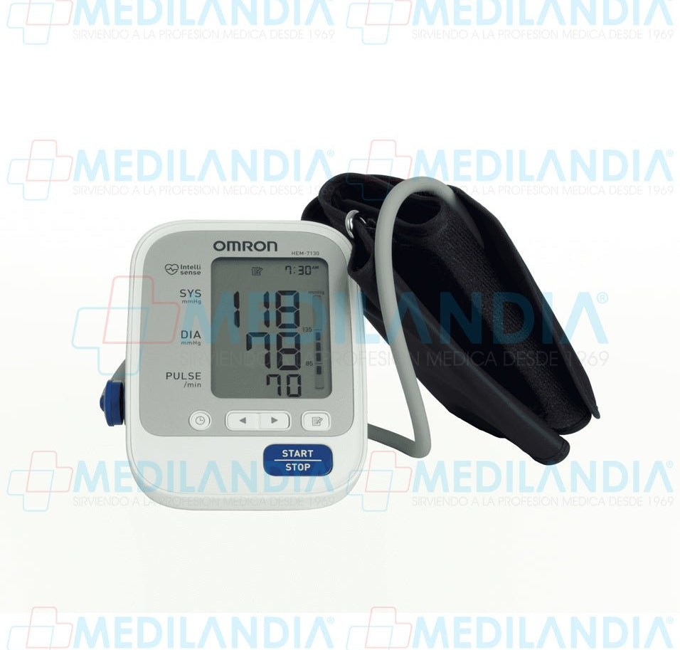 Monitor de presión arterial de brazo automático - Baumanometro - OMRON - MEDILANDIA | Tienda de productos médicos
