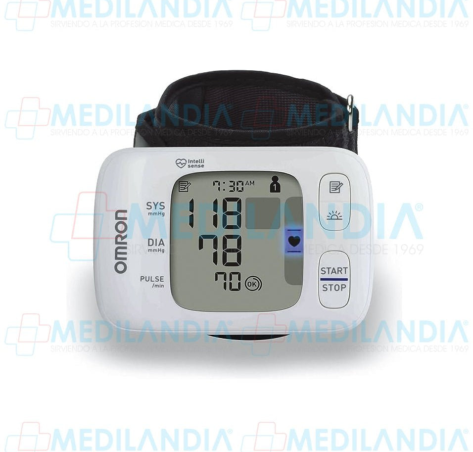 Monitor de presión arterial de muñeca automático - Baumanometro - OMRON - MEDILANDIA | Tienda de productos médicos