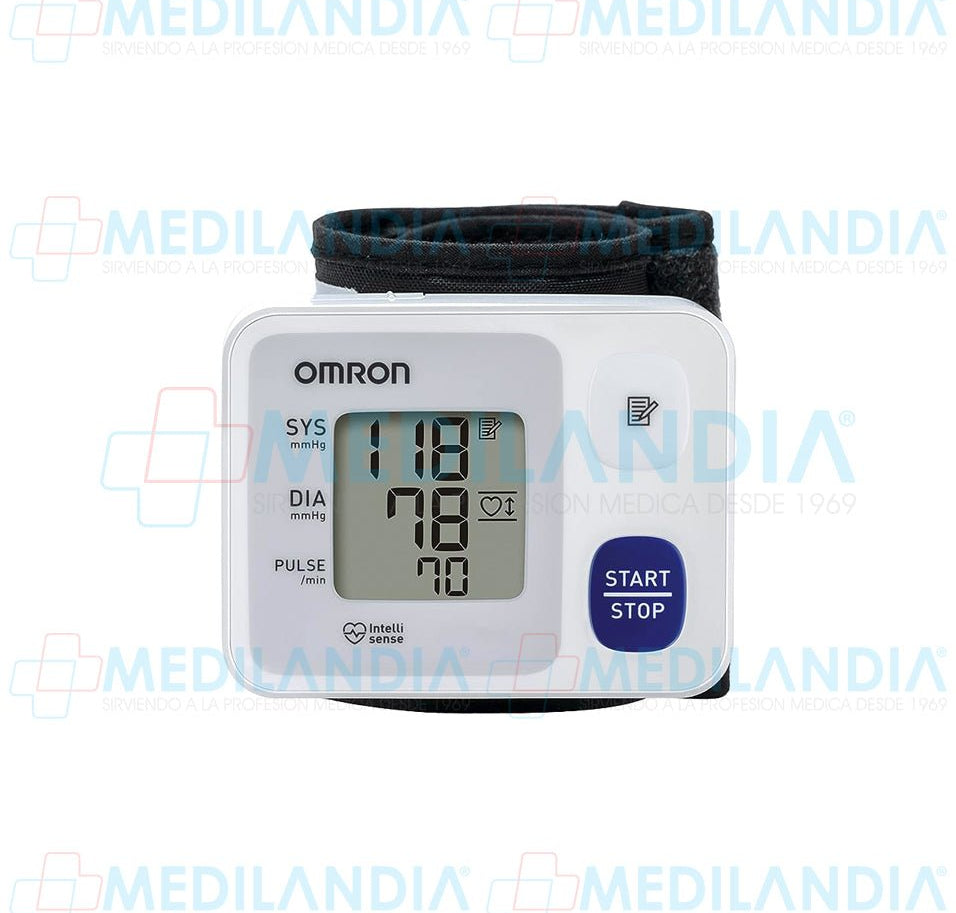 Monitor de presión arterial de muñeca automático - Baumanometro - OMRON - MEDILANDIA | Tienda de productos médicos